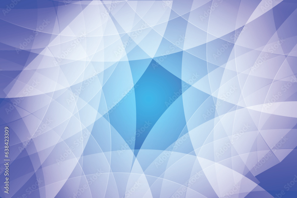 Fototapeta premium Abstract background, Elegant blue wave swirls background