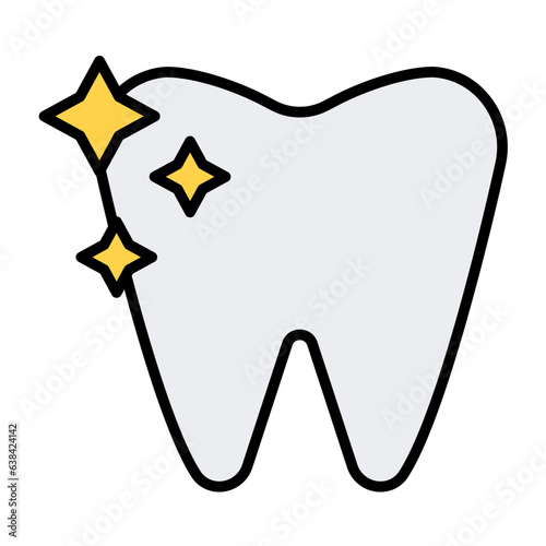 Clean Tooth Icon