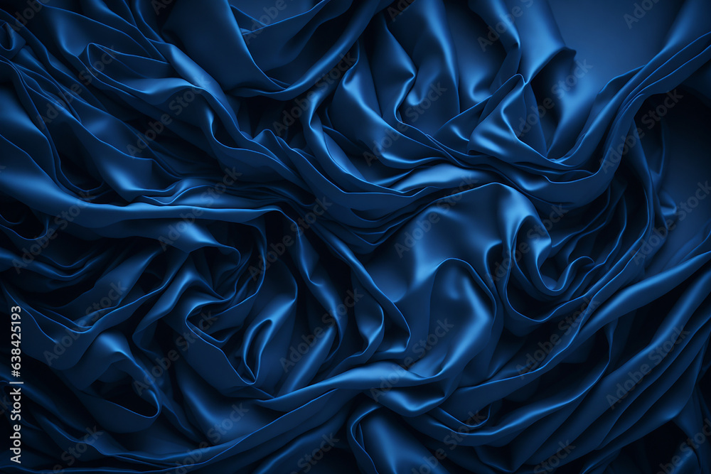 Fototapeta premium Abstract dark blue background