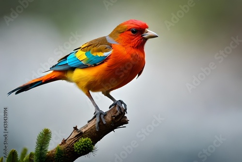  Bird, Branch, Perched image © Muhammad