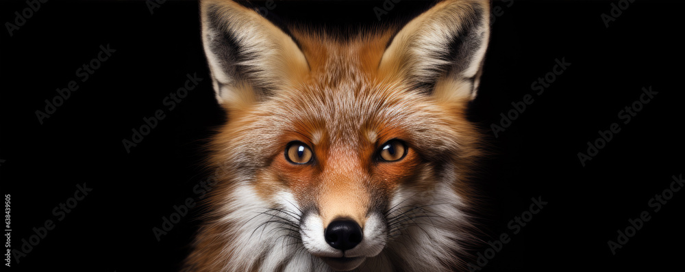 Obraz premium Portrait of red fox