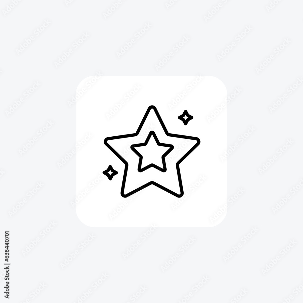 Christmas Celebration Elements Line Icon Christmas Celebration Elements Line Icon