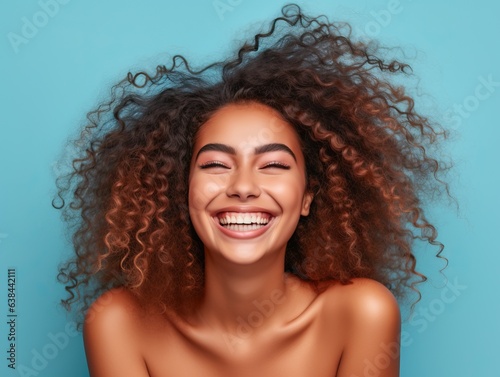 Beauty portrait of a black ...