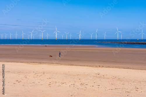 Seaside Town in the UK Generic Images - Redcar in Clevelend photo