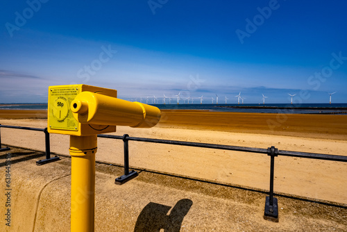 Seaside Town in the UK Generic Images - Redcar in Clevelend photo