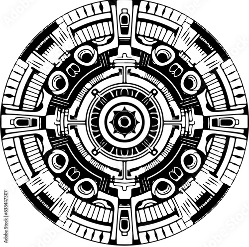 Coloring Page - Mandala - Verschiedene