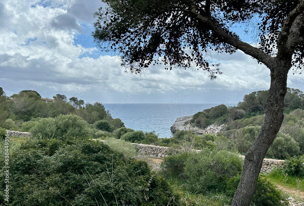 Mediterranean Sea View near Drach Caves, Mallorca