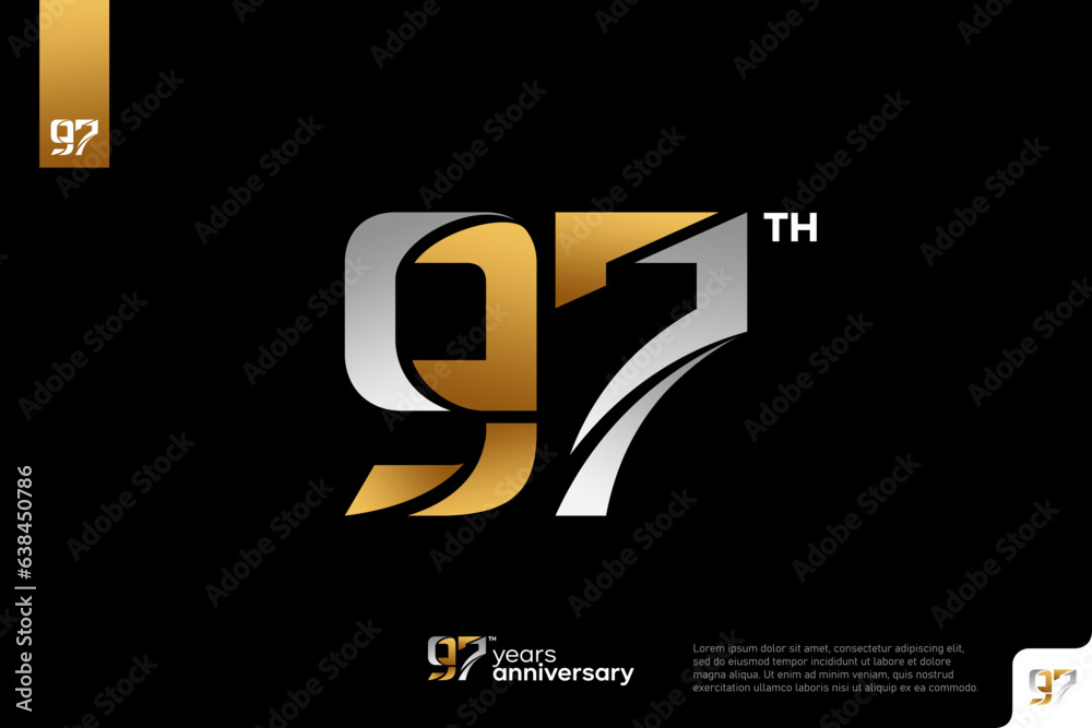 97 silver black