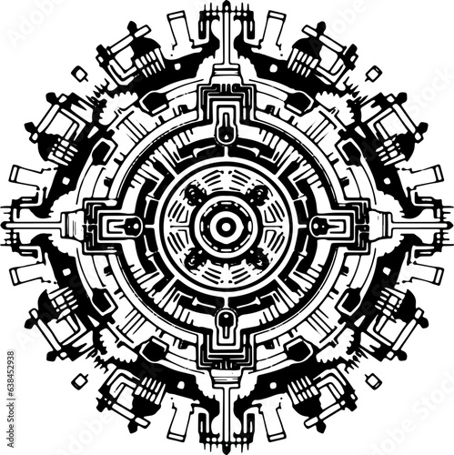 Coloring Page - Mandala - Verschiedene