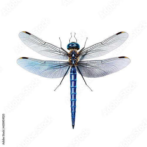 dragonfly isolated on transparent background cutout © NI