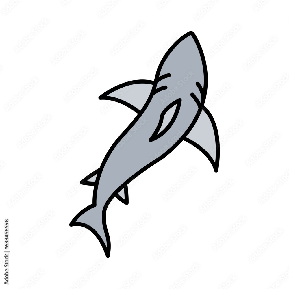 Fototapeta premium Shark icon