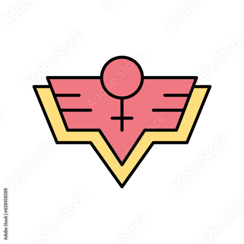 Superwoman Badge icon