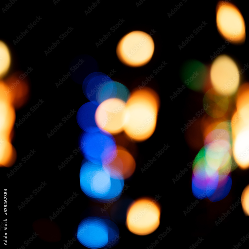 bunte Lichtpunkte auf schwarzem Hintergrund bunte Lichtpunkte auf schwarzem Hintergrund