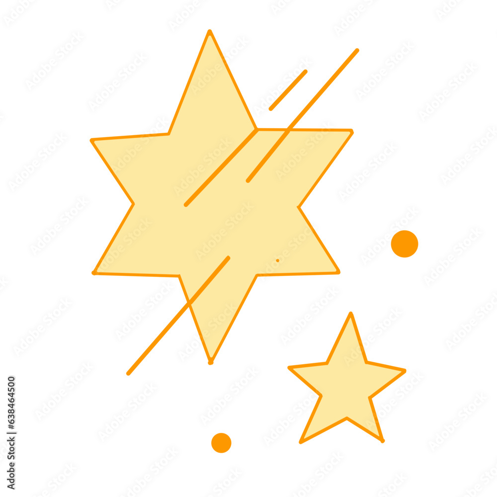 Obraz premium Modern Stars Shape