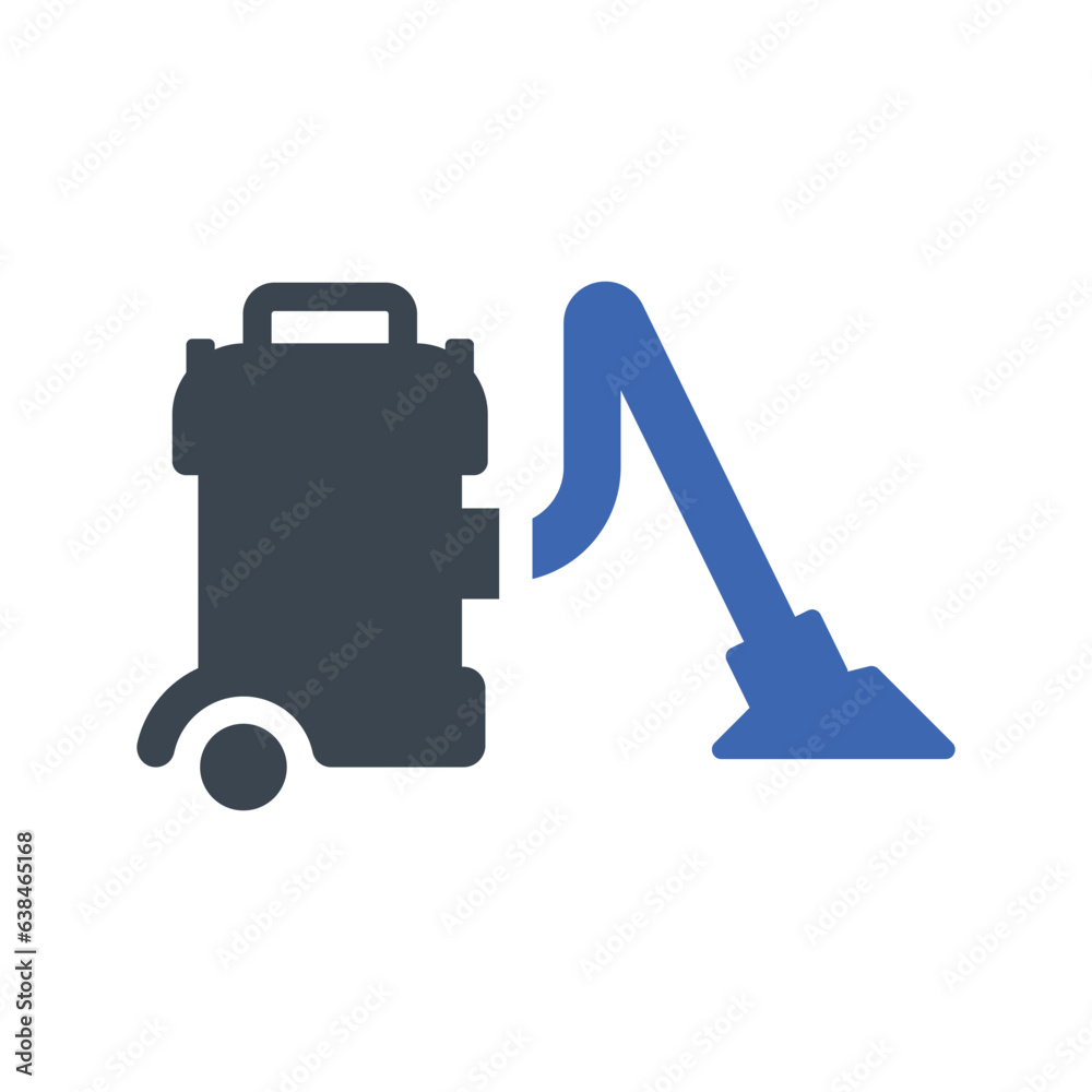Naklejka premium Vacuum cleaner icon