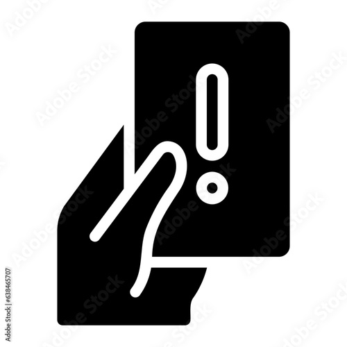 intervention glyph icon