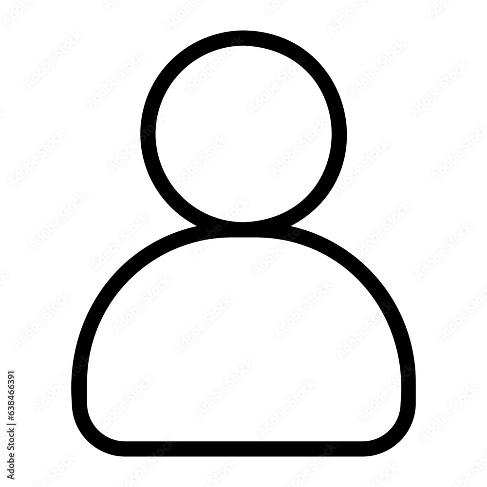 user line icon user line icon