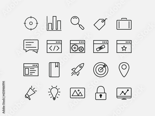 Set of Icons for Web © Budypiasa