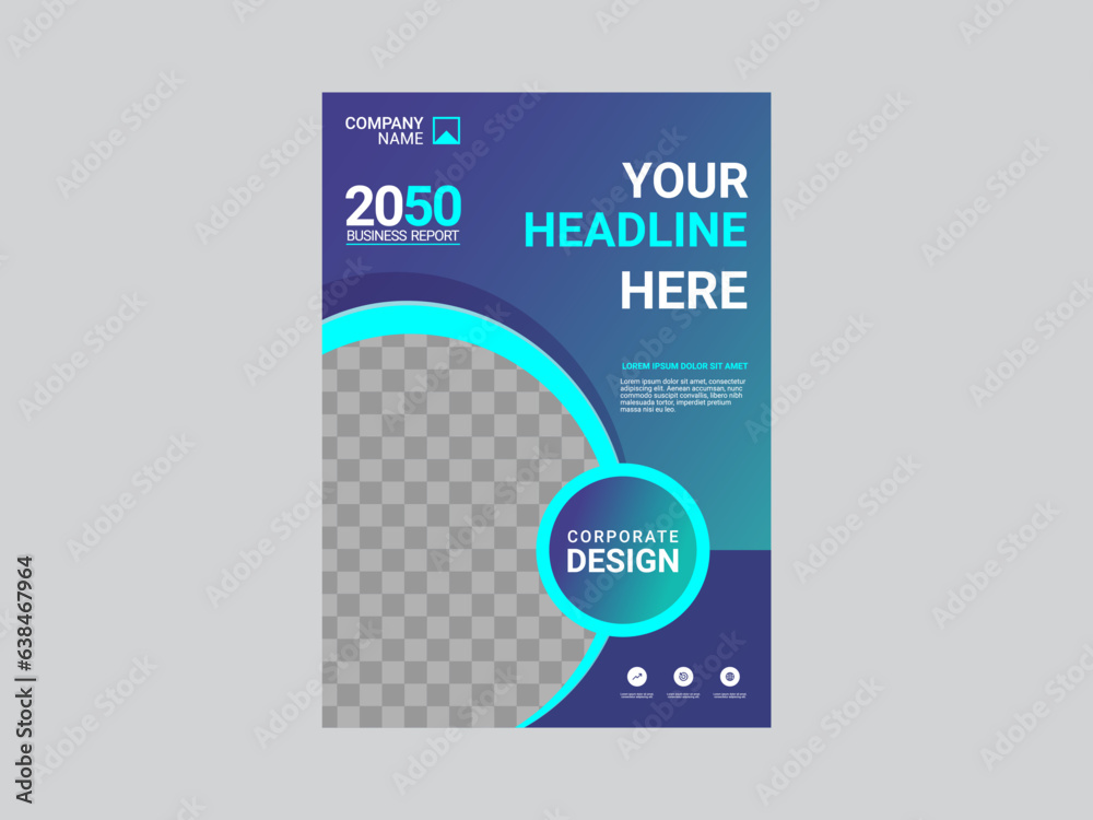 Creative corporate book cover design Creative corporate book cover design