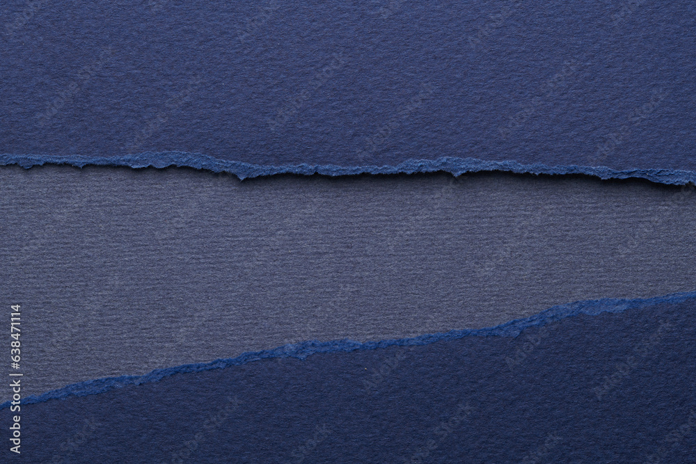 Art collage of pieces of ripped paper with torn edges. Sticky notes collection blue colors, shreds of notebook pages. Abstract background. Art collage of pieces of ripped paper with torn edges. Sticky notes collection blue colors, shreds of notebook pages. Abstract background.