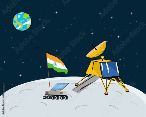 India chandrayaan 3 successful lands on south pole of moon 