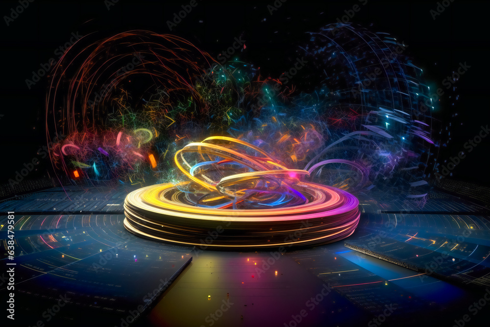 Quantum Physics Revealed Through. Generative AI Quantum Physics Revealed Through. Generative AI