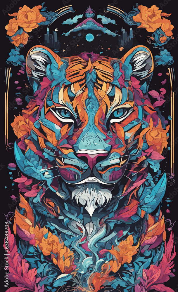 Obraz premium The Mighty Tiger