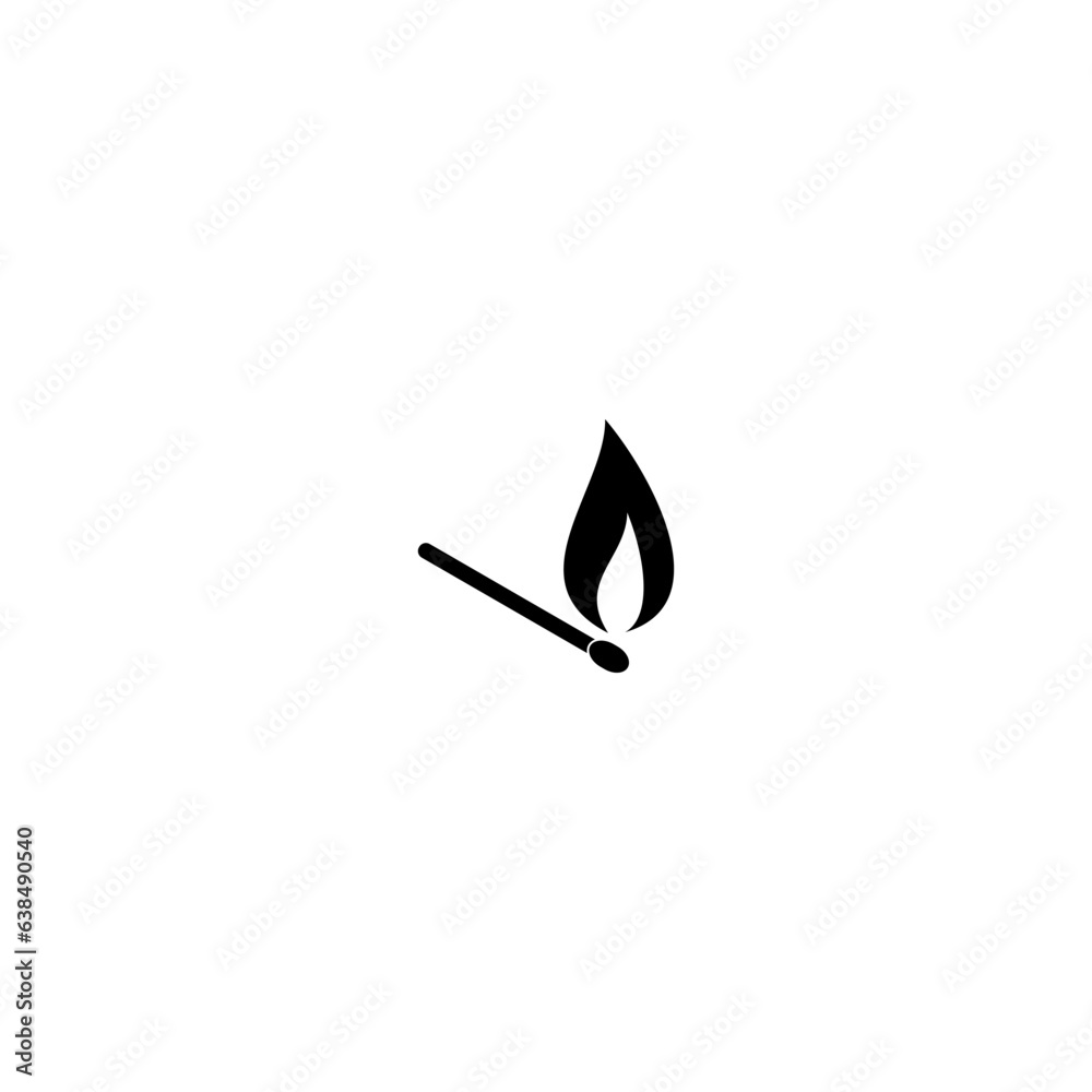Match icon icon isolated on white background. Match icon icon isolated on white background.