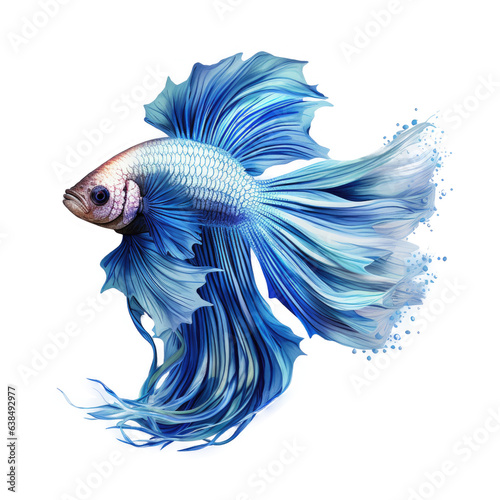 Betta Fish, Illustration, HD, PNG © Cove Art