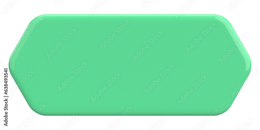 3D button. Empty button. 3D illustration. 3D button. Empty button. 3D illustration.