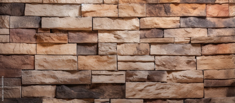 Wall tiles made from natural materials with a stone like texture Wall tiles made from natural materials with a stone like texture