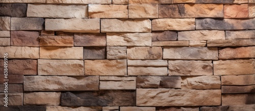 Wall tiles made from natural materials with a stone like texture