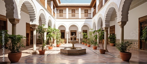 Courtyard in Andalusia