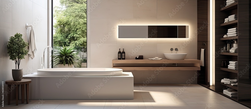 Modern furniture in the bathroom Modern furniture in the bathroom