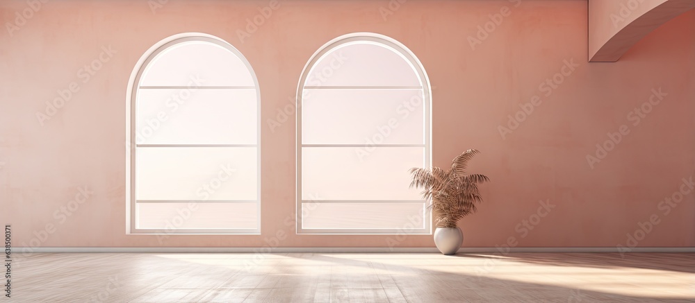 Fototapeta premium image of hollow space with window