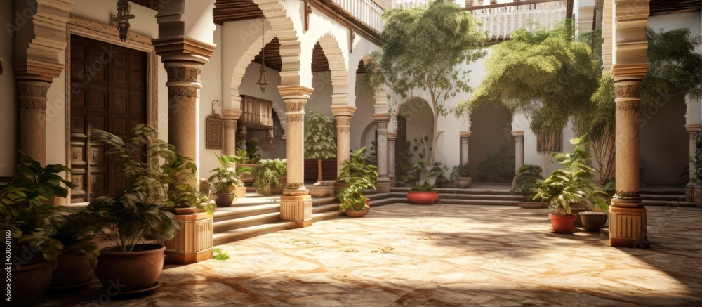 Courtyard in Andalusia
