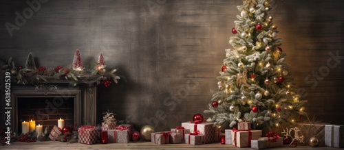 Decorations for a joyful Christmas tree