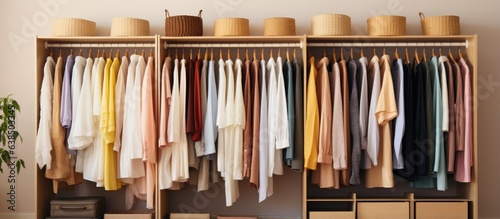 Practical ways to organize clothes vertically inspired by Marie Kondo