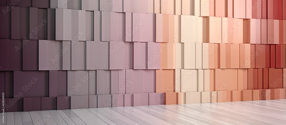 Fototapeta premium California United States Feb 28 2023 representation of wall and floor coverings colors and styles