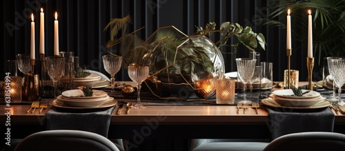 Elegant home table decorations