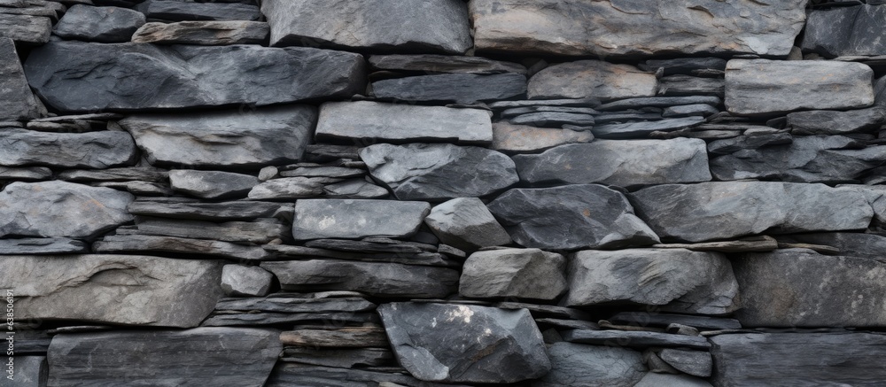 Texture of gray stone Texture of gray stone