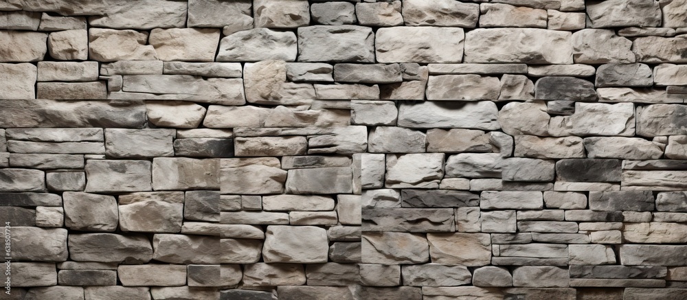 Obraz premium Plaster wall resembling stone