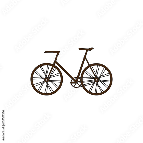 bike vector type icon