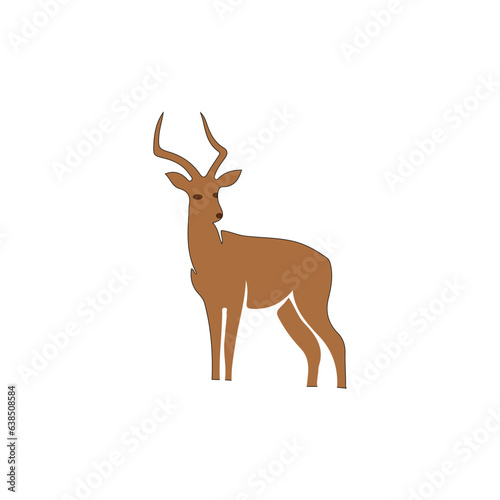 deer silhouette vector