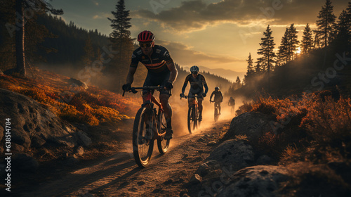 Athletische Herausforderung: Rennräder im Wettbewerb © PhotoArtBC