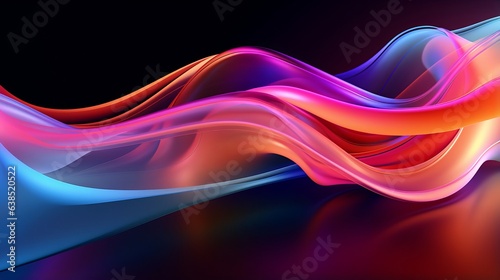 colorful liquid flow backdrop background flow fluid digital splash neon colors dark background