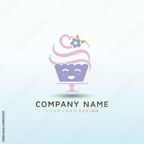 family dessert business logo design