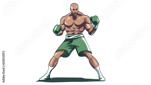 Power Unleashed Experience Our Intense Boxer Banner Showcasing Grit, Determination, and the Art of Combat in the Ring 