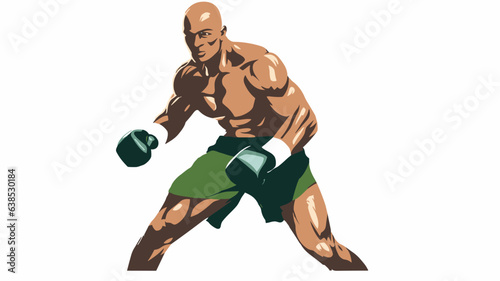 Power Unleashed Experience Our Intense Boxer Banner Showcasing Grit, Determination, and the Art of Combat in the Ring 
