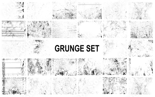 Set of twenty eight grunge collection image background.